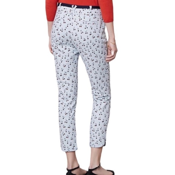 ANTHROPOLOGIE Cartonnier Cherry Charlie Trouser - Picture 3 of 12